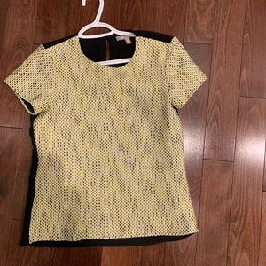 Banana Republic tweed tshirt XS